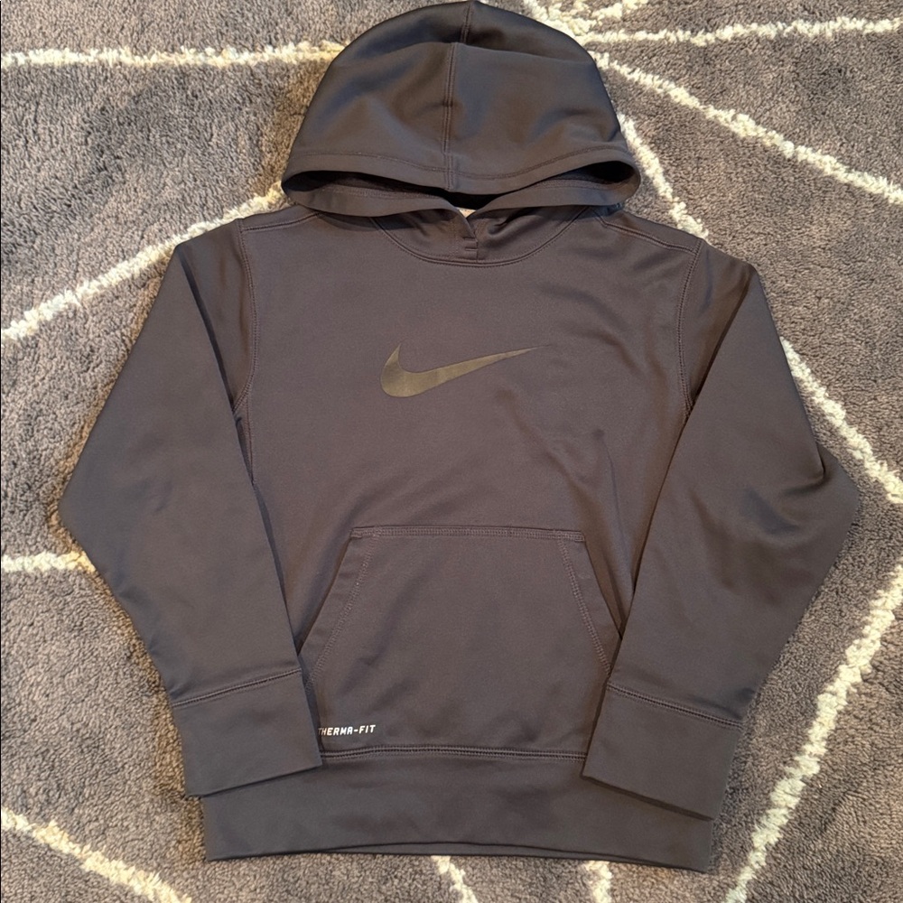 Nike Gray Youth Hoodie Size Small